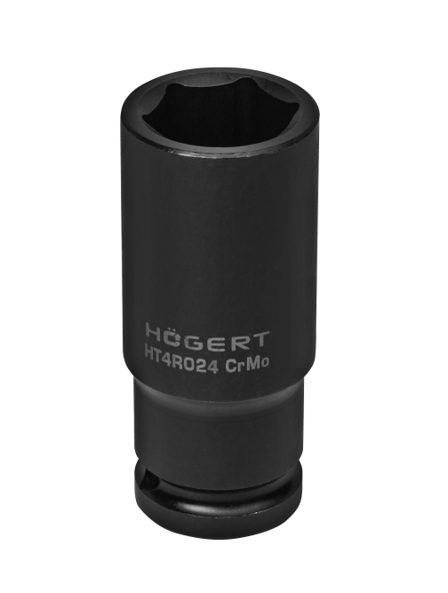 

Hogert HT4R024 Nasadka udarowa 1/2'' 24 mm długa