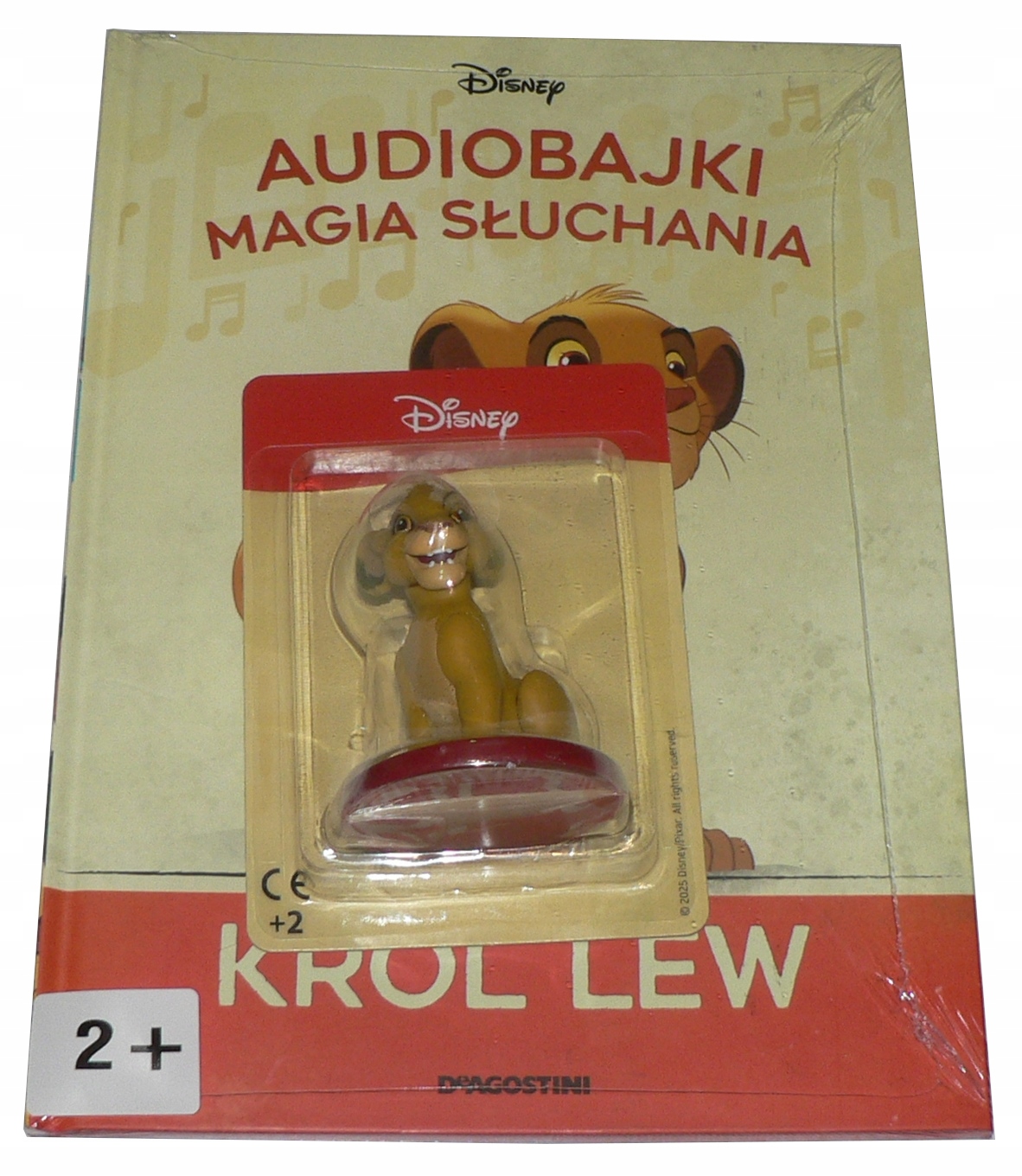 Audiobajki 1/2025 Magia słuchania Król Lew figurka