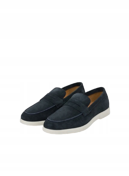 Pako Lorente Pánské Mokasíny Modré Kožené 41 T6A