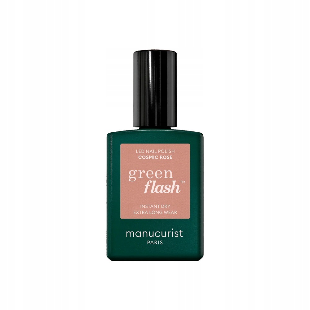 Manucurist Green Flash Nail Polish lak na nehty Cosmic Rose 15 ml