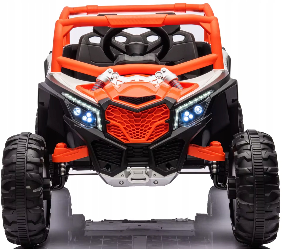 Buggy Rs Jeep 4x4 auto na akumulator 4-silniki Pilot Miękkie Koła Eva Skóra