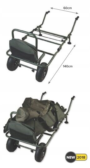 Carp Spirit Wózek Chariot Session Transportowy Wędkarski Bagażowy