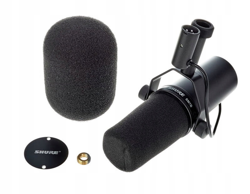 Shure SM7B Mikrofon dynamiczny Studyjny/Radiowy Zastosowanie wokalowy
