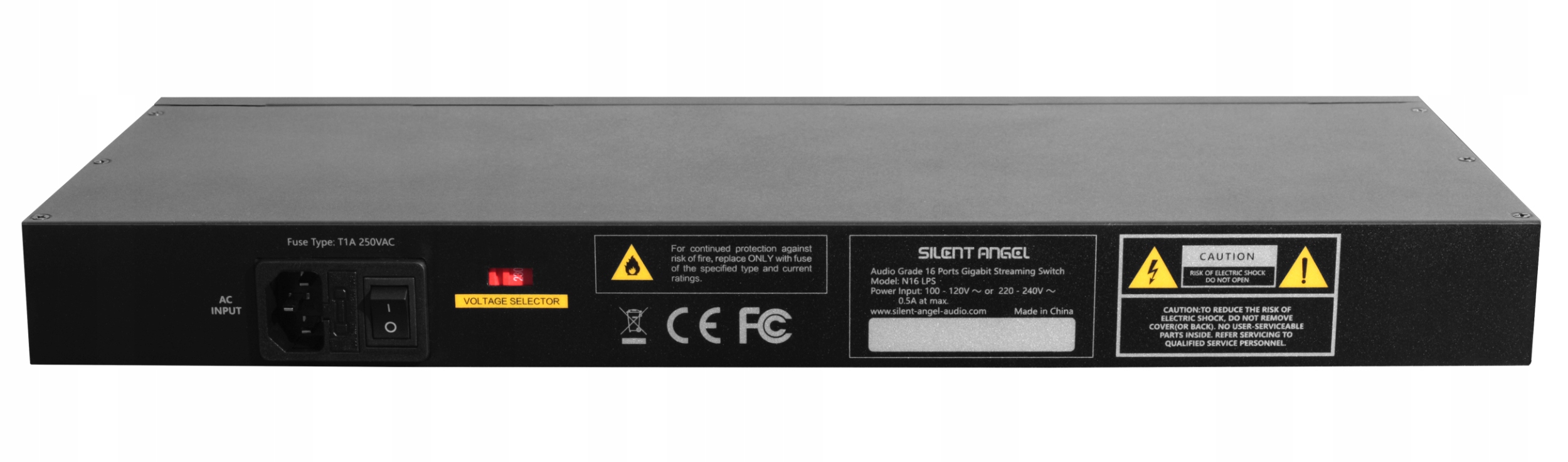 Silent Angel Bonn N16 LPS | Switch sieciowy klasy audio Model Bonn N16 LPS