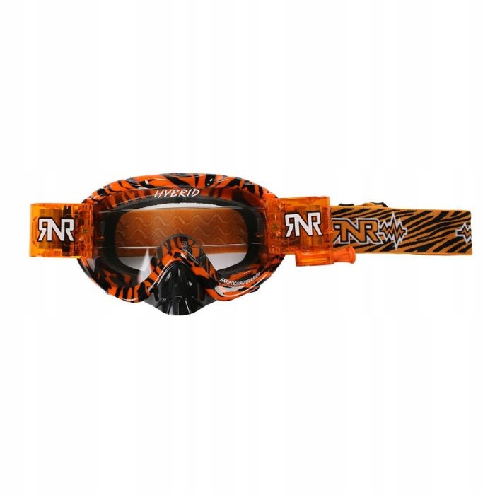 Okuliare Rip N Roll Na Motokros Hybrid Orange Roll Off Motokros Štvorkolka Offroad