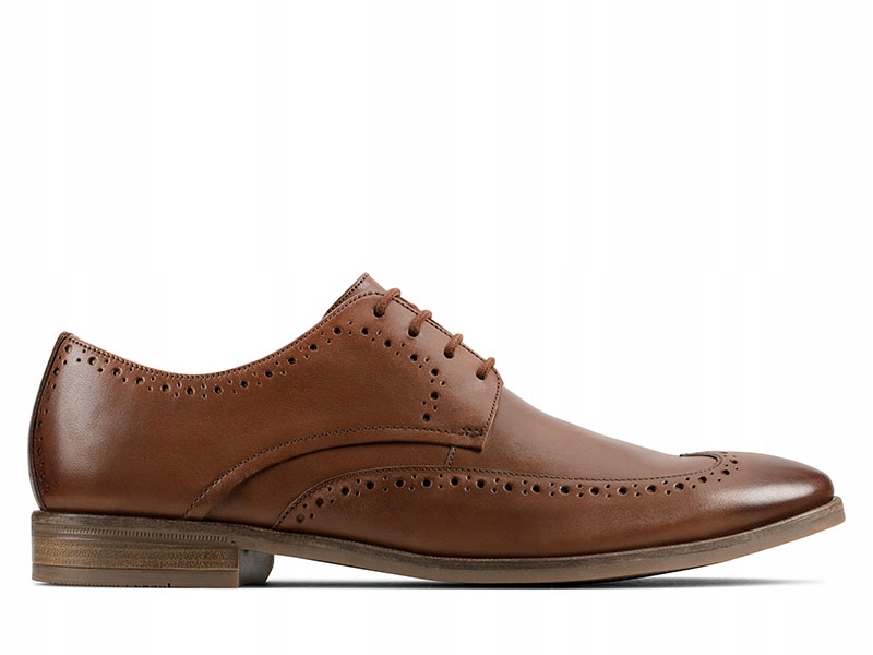 

Półbuty Clarks Stanford Limit brąz skóra 45