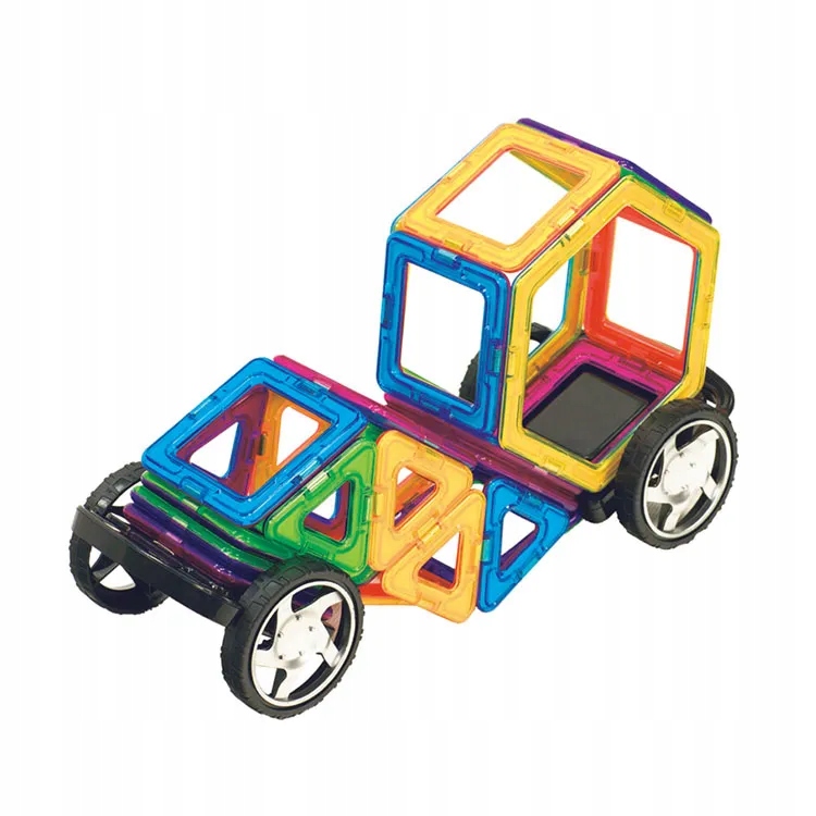 KLOCKI MAGNETYCZNE KONSTRUKCYJNE 3D ZESTAW 128 ELEMENTÓW DLA DZIECKA Rodzaj zestaw