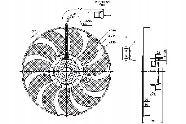 Nissens Ventilátor Chladiče Vw Transporter IV 1.9 Asistent řidiče #28