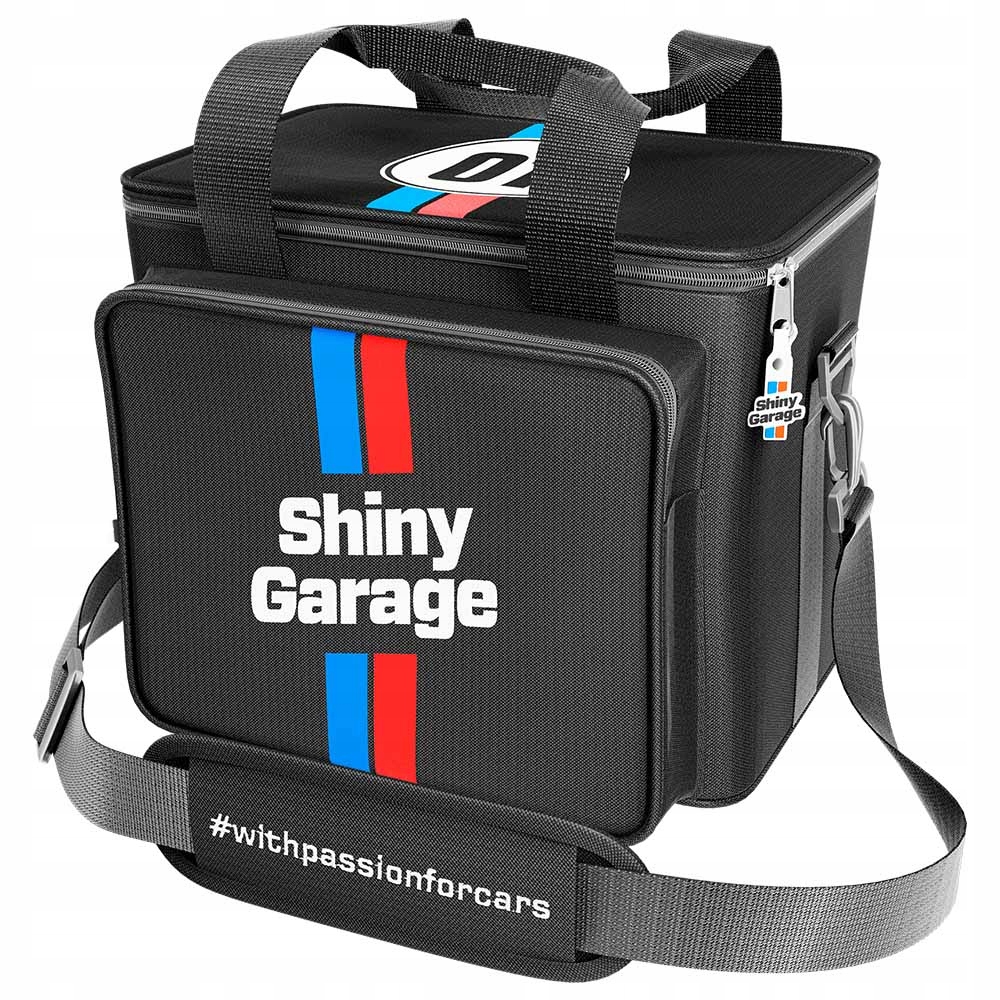 SHINY GATAGE DETAILING BAG-КОСМЕТИЧКА