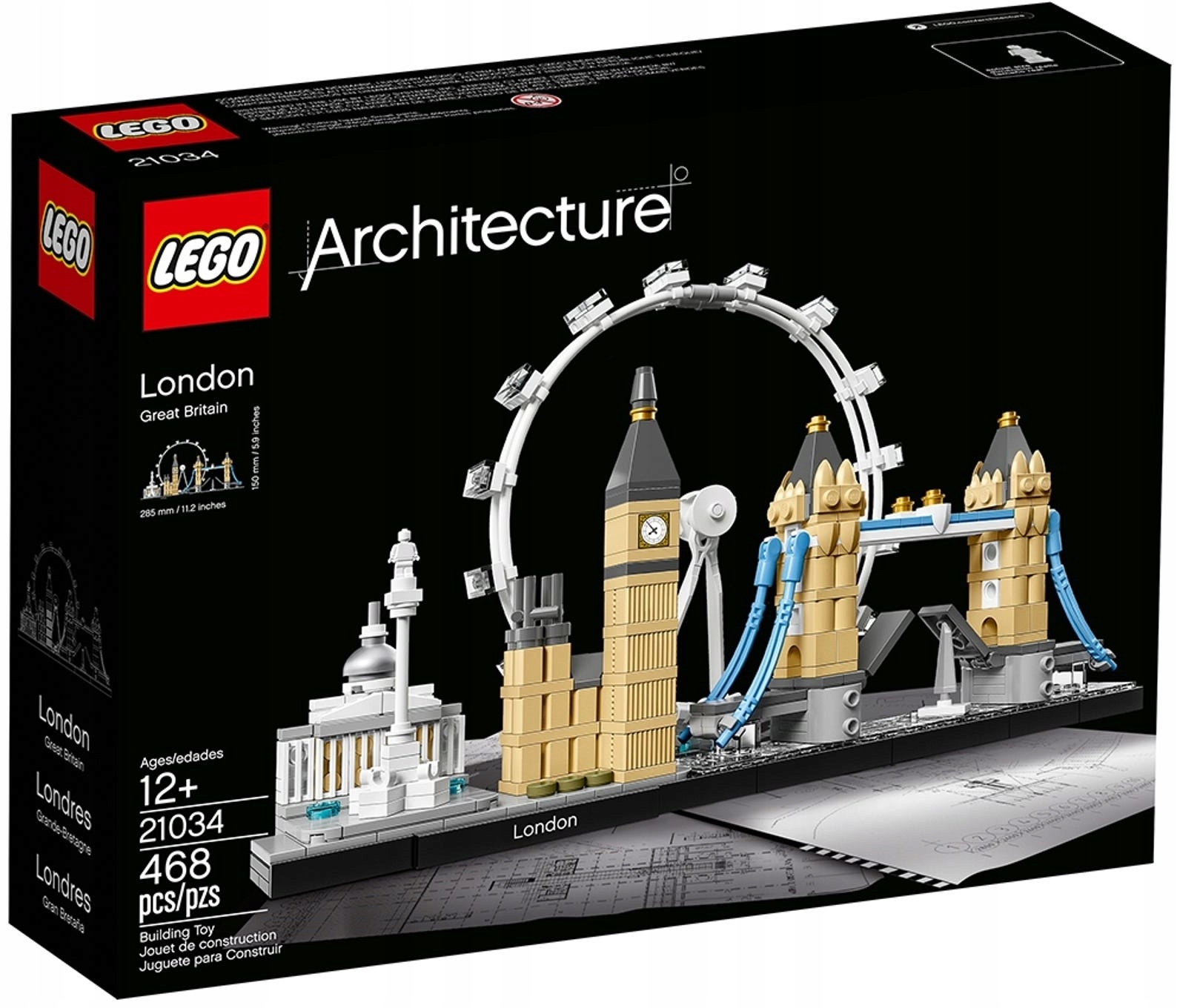 LEGO ARCHITECTURE 21034 Londyn