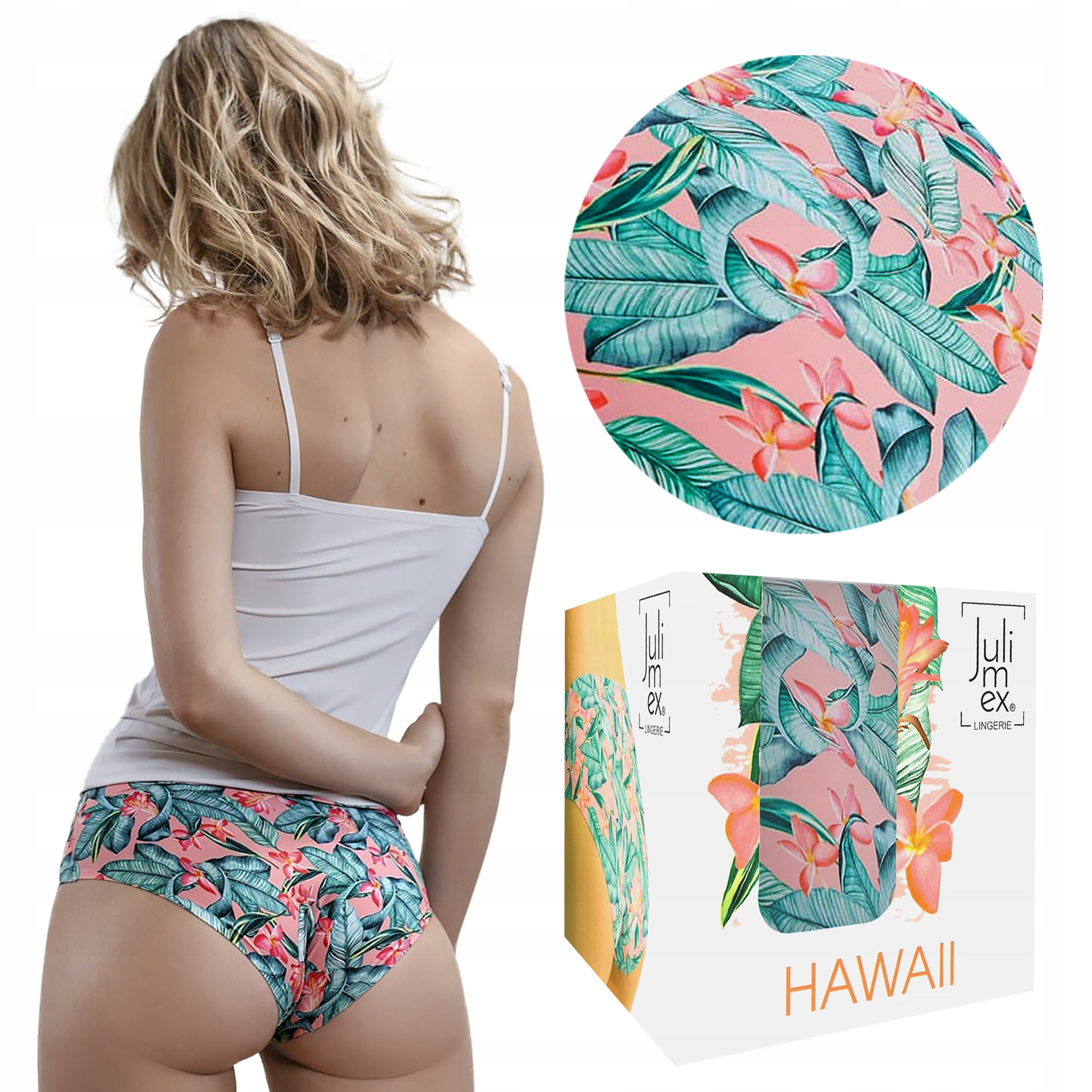 

Bezuciskowe, klasyczne figi Julimex Hawaii, S
