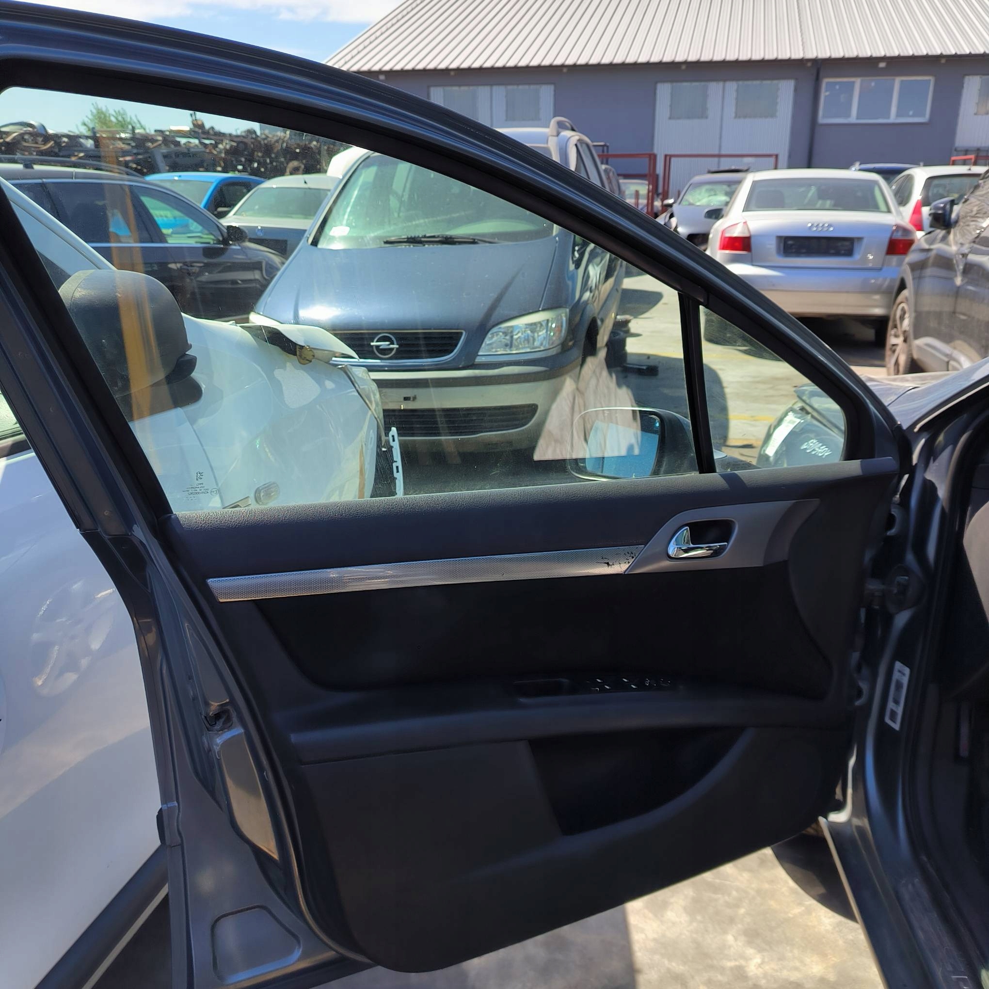 door left front EZW PEUGEOT 407 SW