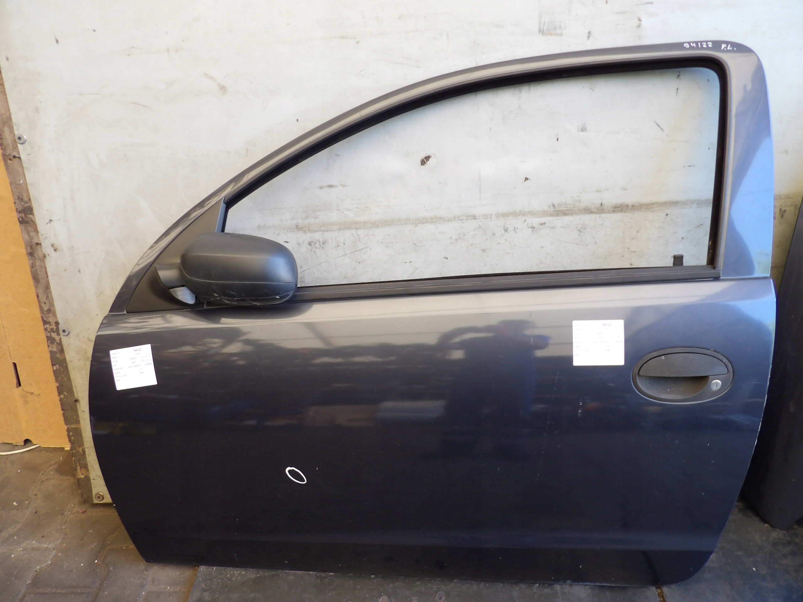 Tür PL Opel Corsa C FL lak. Z168