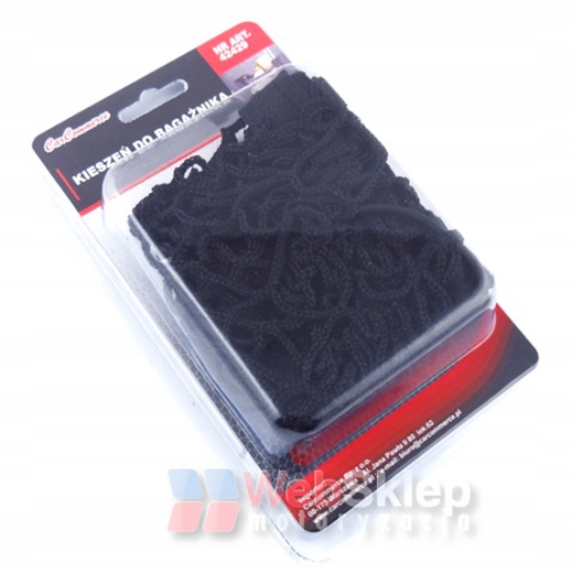 I6R02 BAGAŻNIKA MOCOWANA NA RZEPY SIATKA FV KIESZE Producent inny