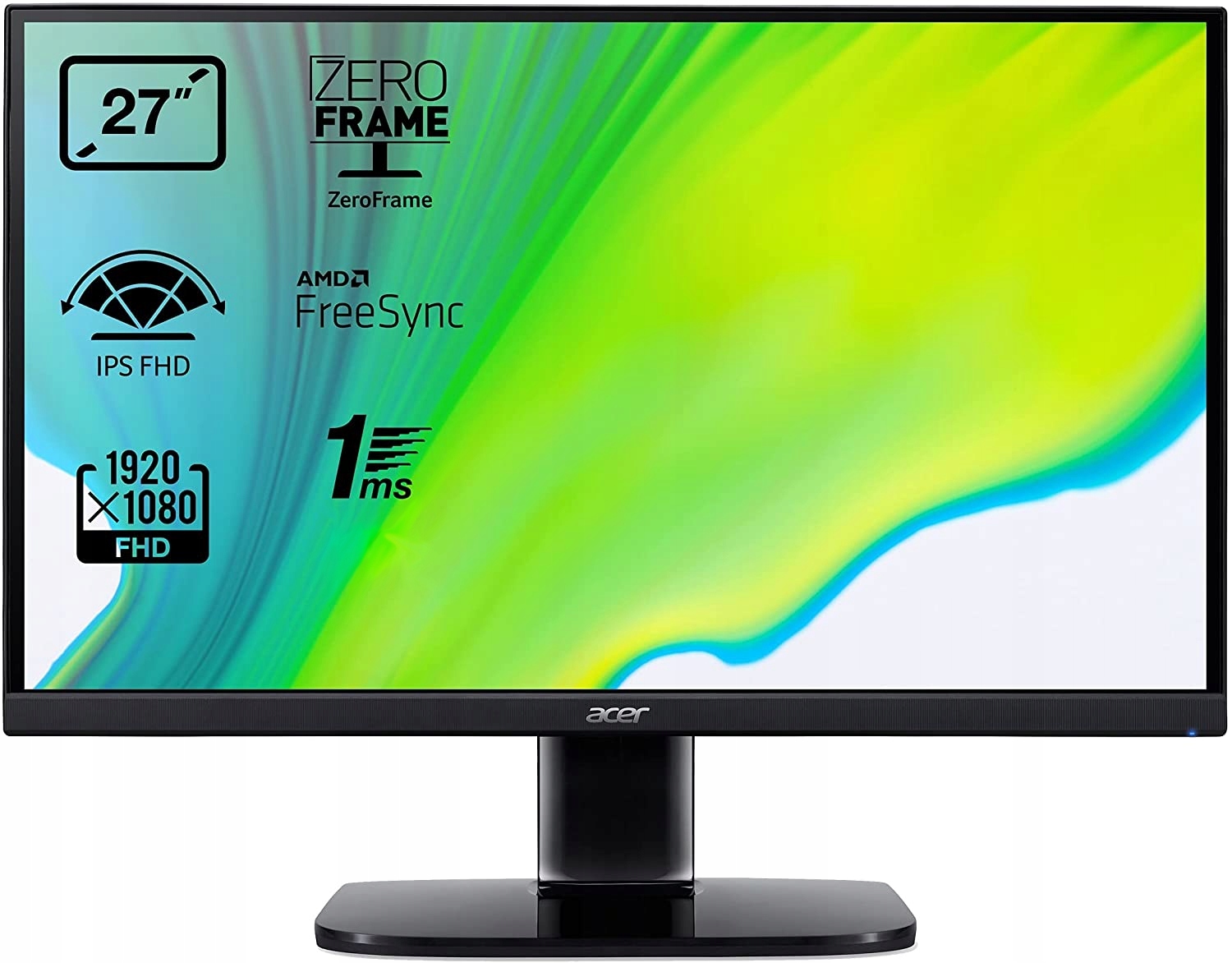 

Monitor 27'' Acer KA272 Ips 1ms Fhd Amd FreeSync