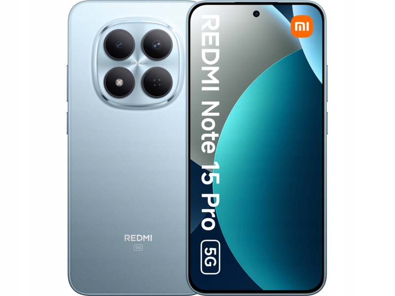 Smartfon Xiaomi Redmi Note 15 Pro 5G 8/256GB 6.83" 120Hz Niebieski