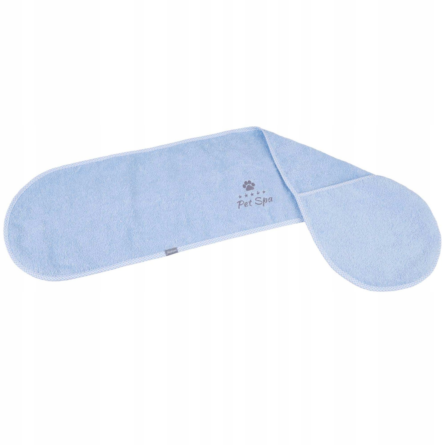 

amiplay Ręcznik kąpielowy dla psa spa S 70x20 nieb