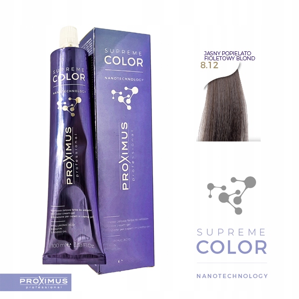 

Proximus Supreme Color Nanotechnology Farba 8,12