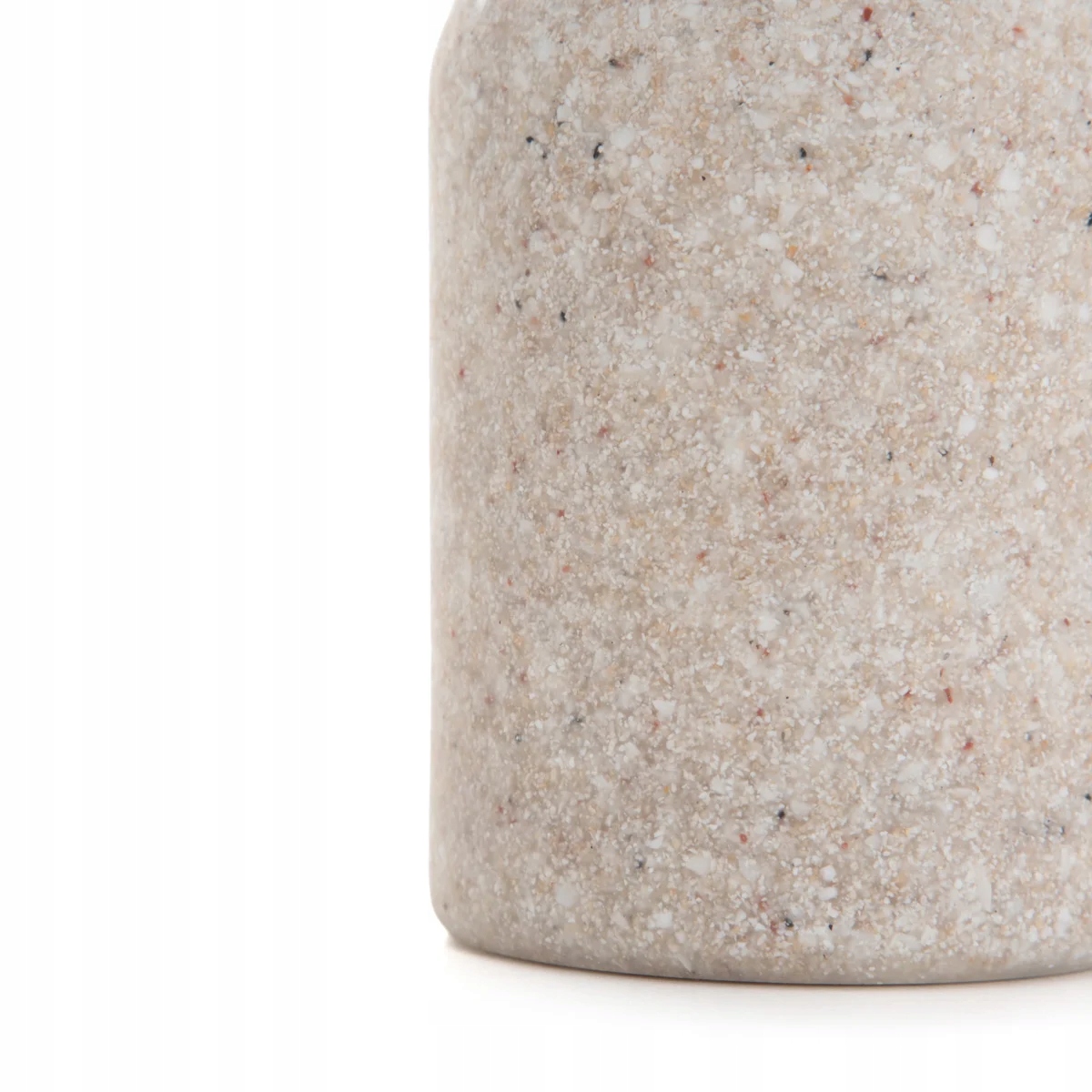 Kubek łazienkowy LORELEI beżowy 13.3x9.7x2.5cm HOMLA Stan opakowania oryginalne