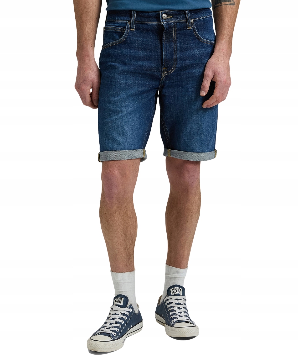 Šortky Lee 5 Pocket Short 112377689 Halo W 38