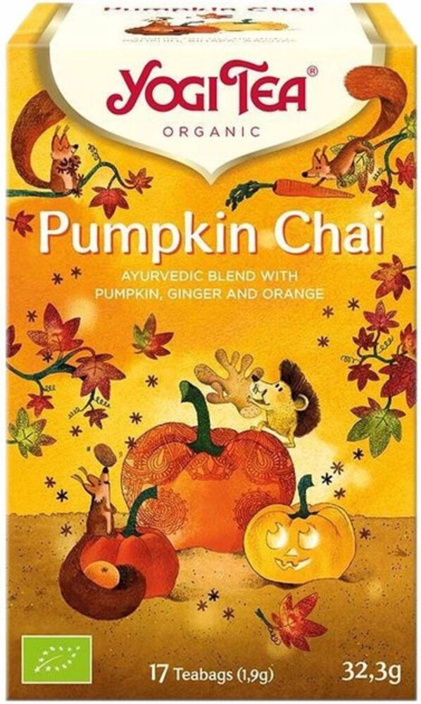 Levně Yogi Tea Dýňový čaj (pumpkin chai) 32 g Bio
