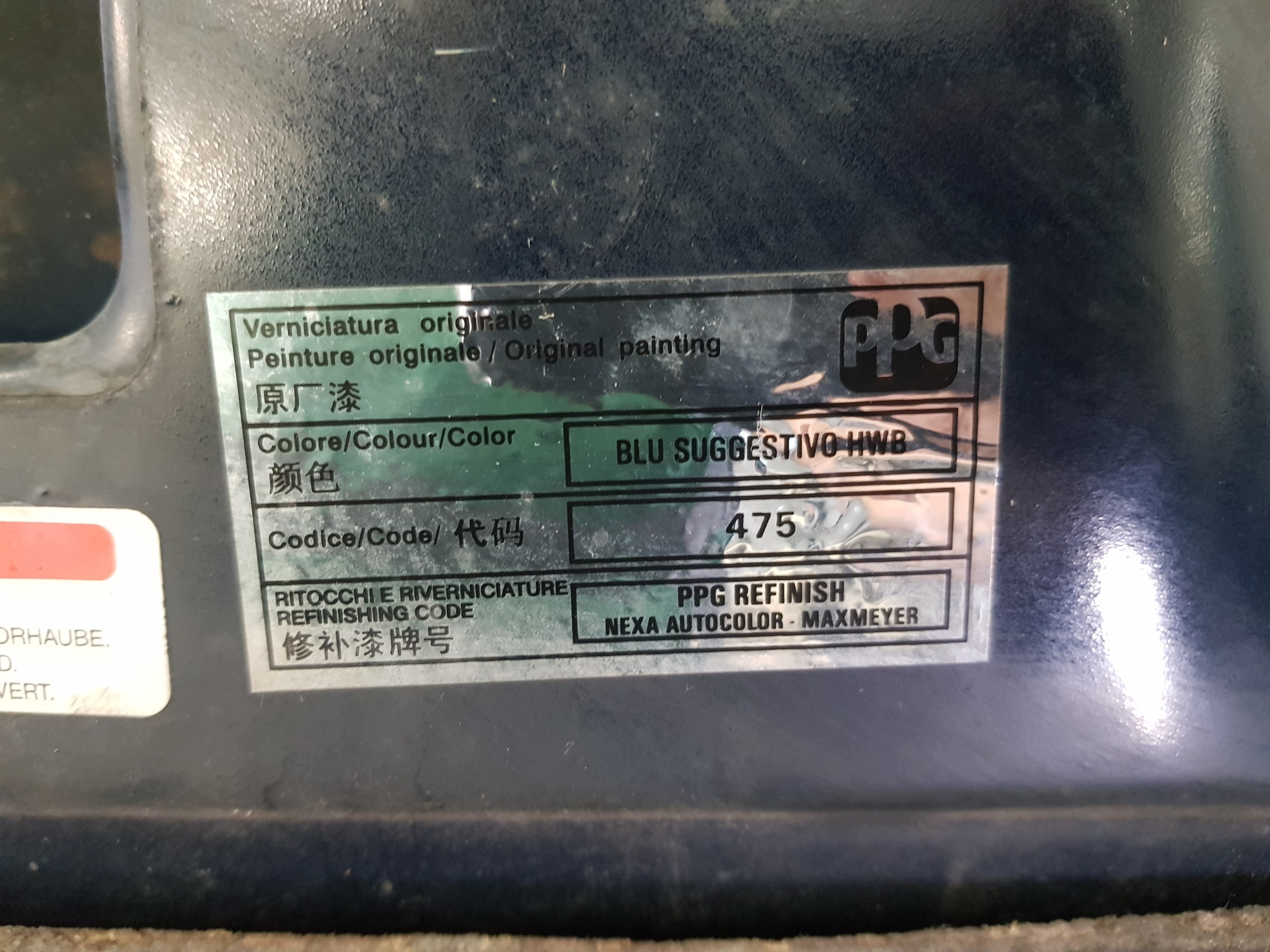 Capot FIAT GRANDE PUNTO 2011 475