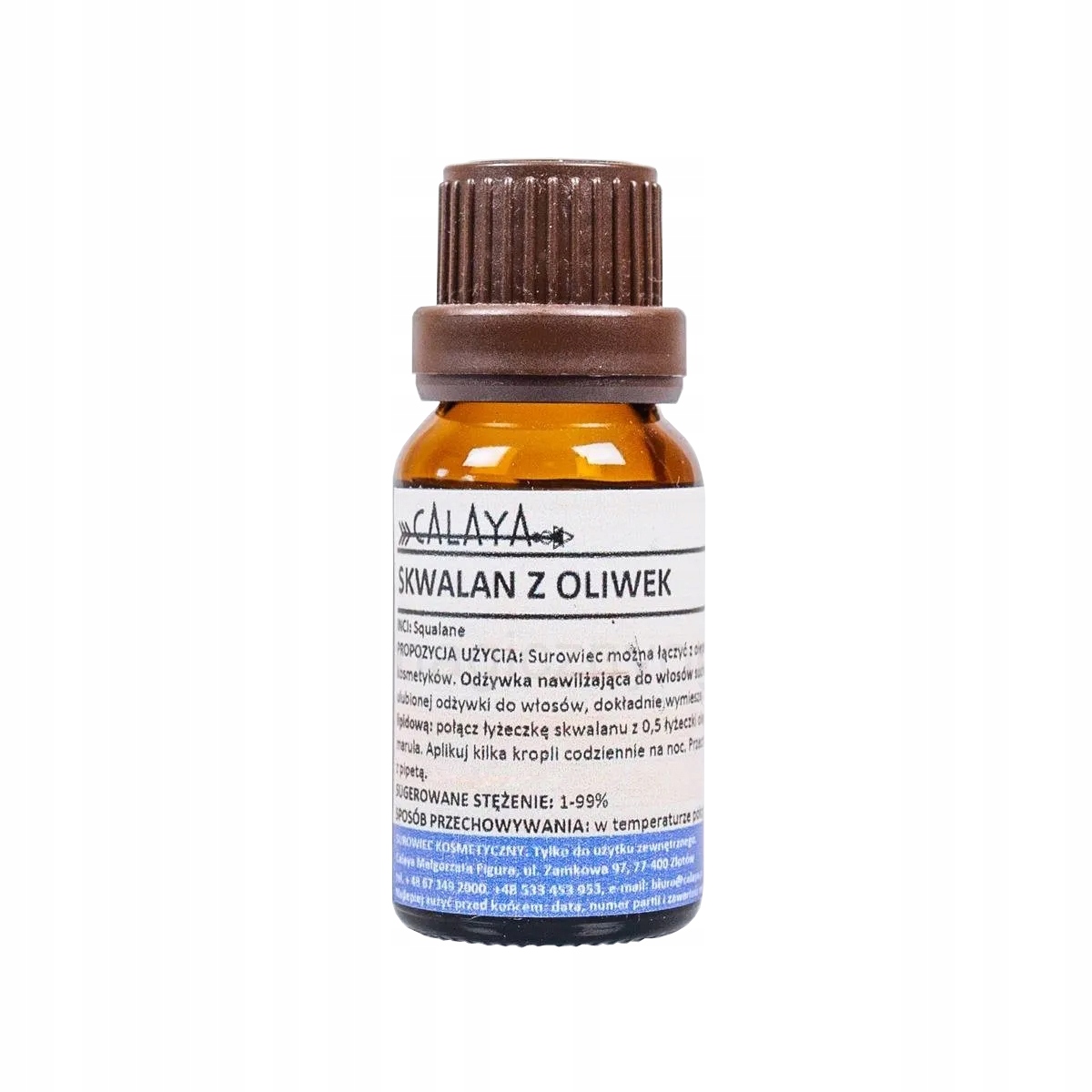 

Skwalan z oliwek 15ml Calaya
