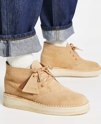 Clarks Kotníkové Boty Béžové Pánské 44,5 Ž3N