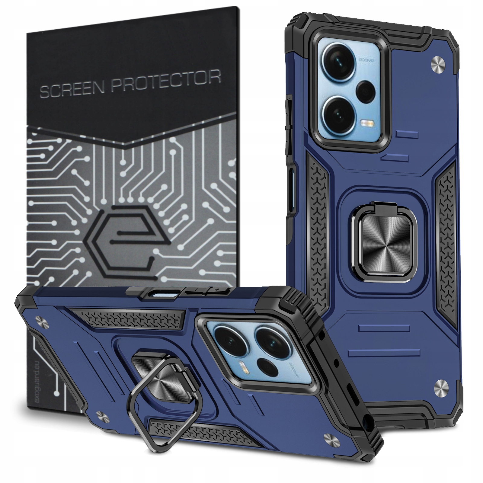 

Case Etui Pancerne+szkło do Xiaomi Poco X5 Pro 5G