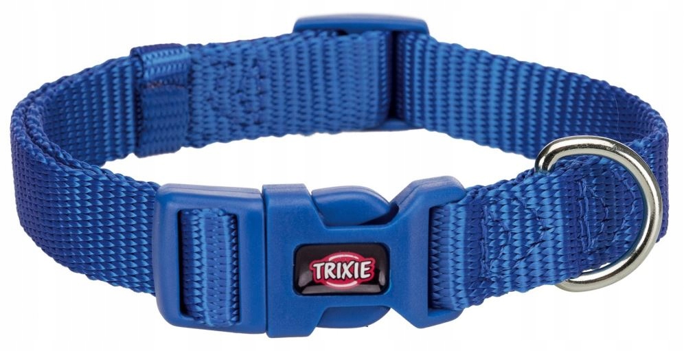 

Trixie Obroża nylonowa Premium dla psa S-m; Błękit