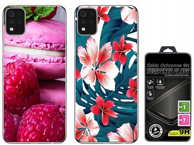 

2 x Etui Silikon Do Lg K42 / Lg K52 Szkło