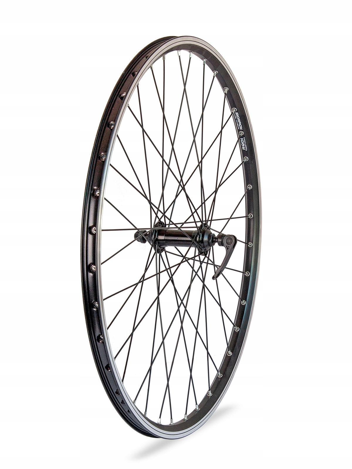 Přední Kolo 26" Náboj XMX-A281 V-brake Ráfek Rodi Skorpion Černý