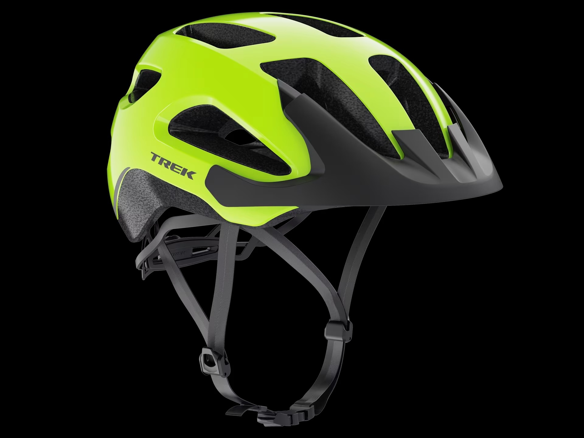 Kask rowerowy Trek Solstice Żółty Rozmiar: S/m