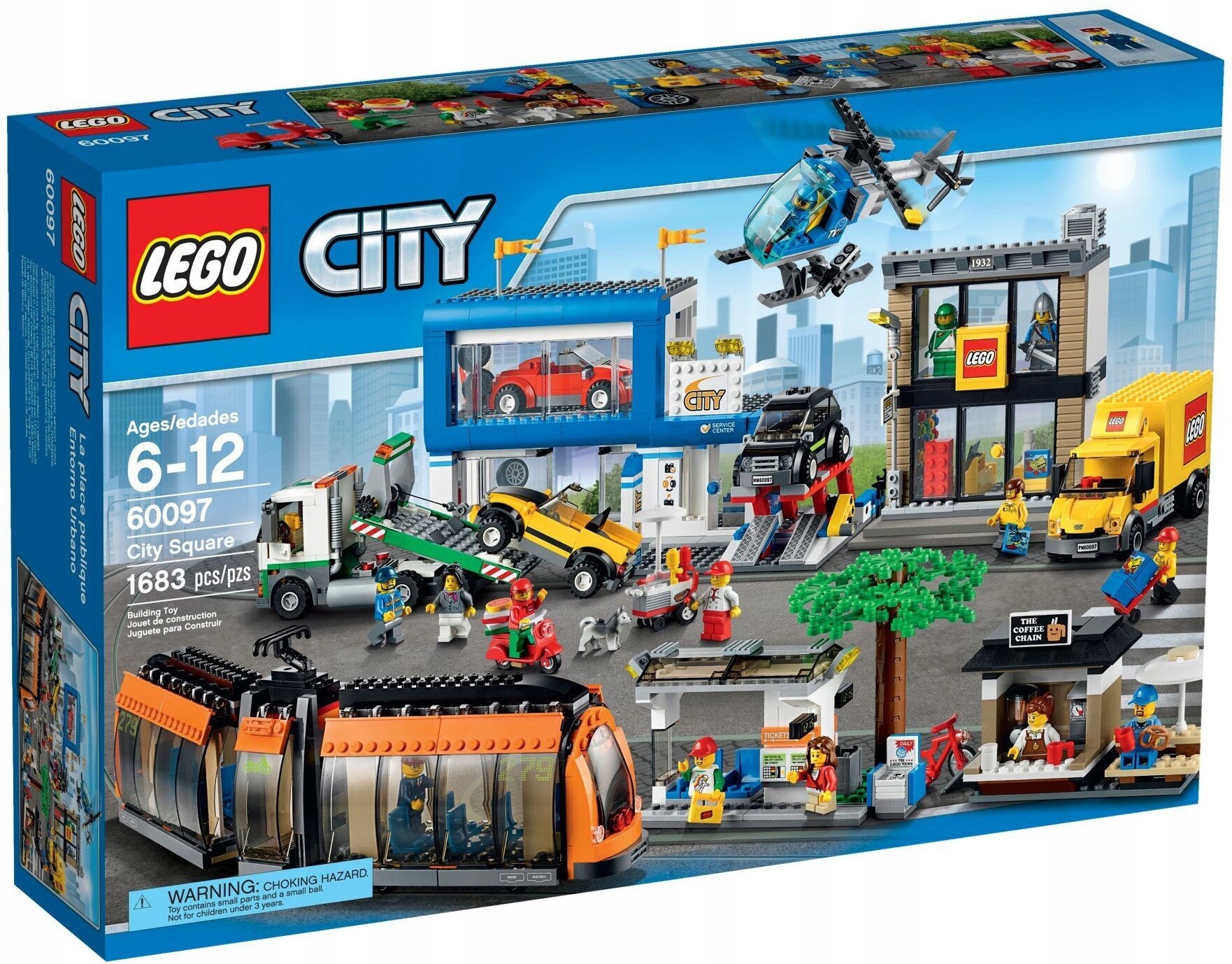Lego City 60097 Městské náměstí Nové