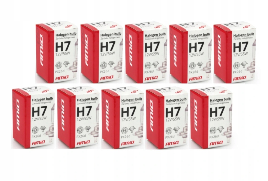 

Żarówka Halogenowa H7 12V 55W filtr Uv E4 Żarówki