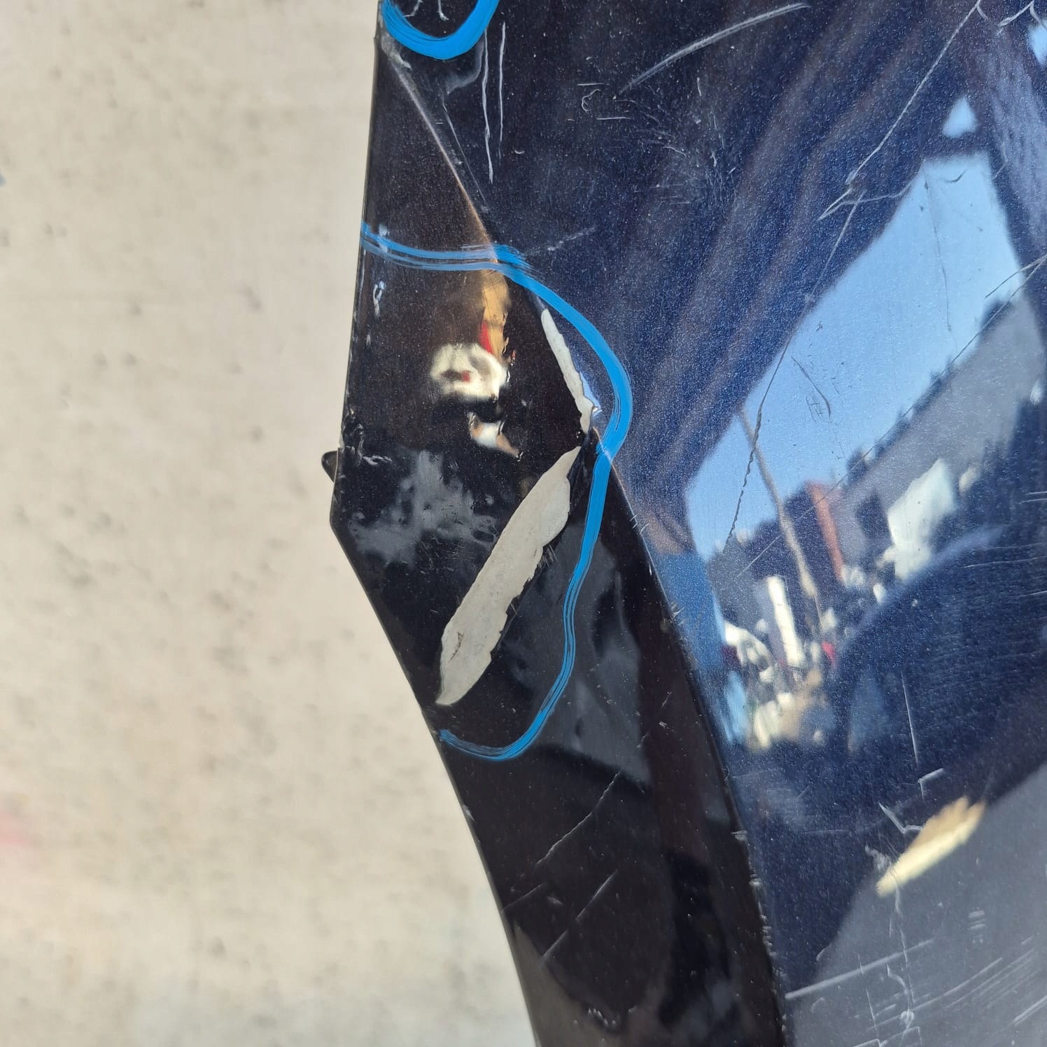 VW GOLF VII 7 12-16 fender front front left