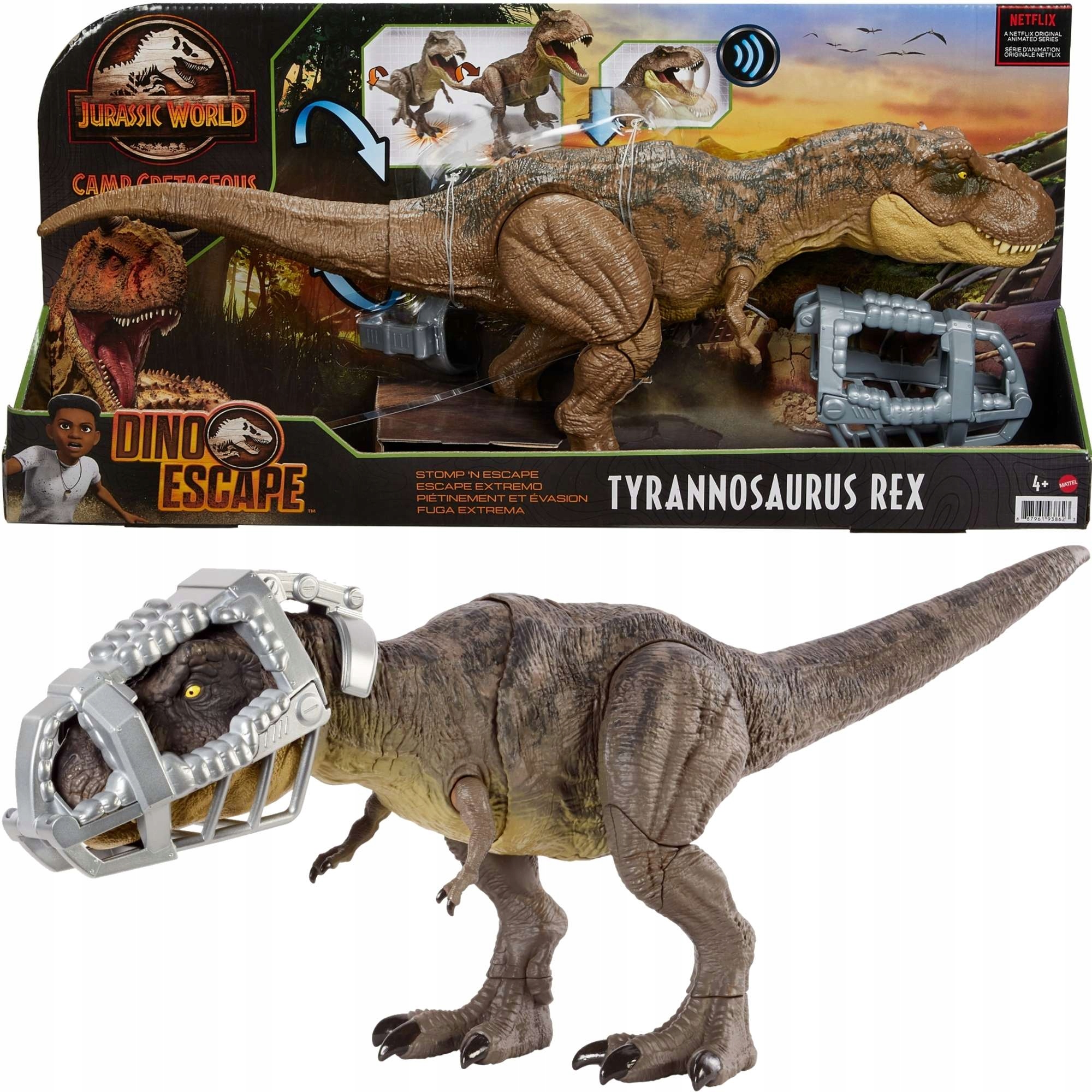 

Jurassic World Dinozaur T-rex Tyranozaur Dźwięk
