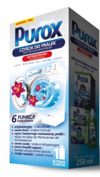

Czyścik do Pralek Purox 250 ml Płyn