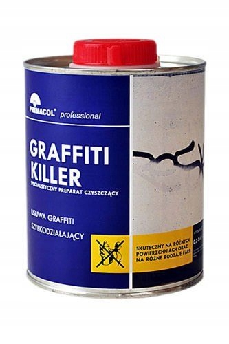 

Primacol Graffiti Killer usuwanie graffiti 0,75 l