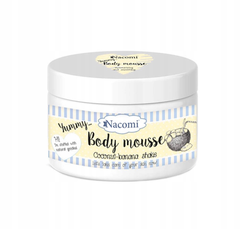 

Nacomi mus do ciała Kokosowo-Bananowy 180ml