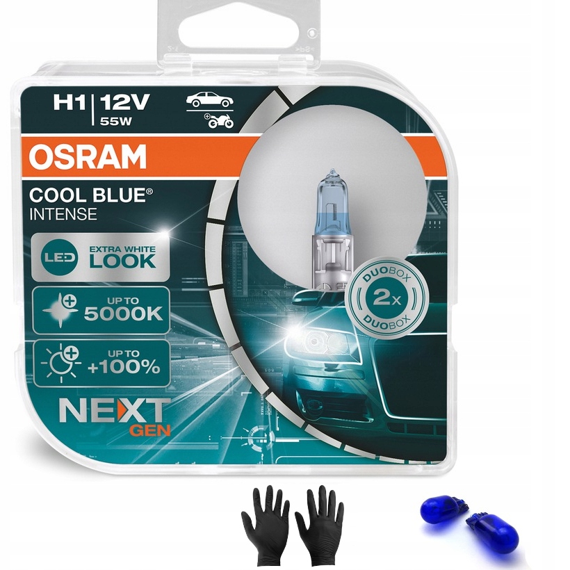 

H1 Osram Cool Blue Intense Next Generation New Gen