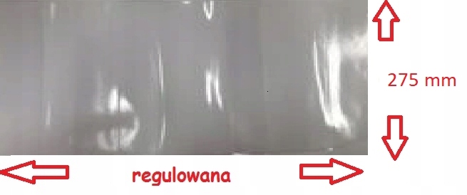 OKŁADKA NA PODRĘCZNIK 275 przezroczysta