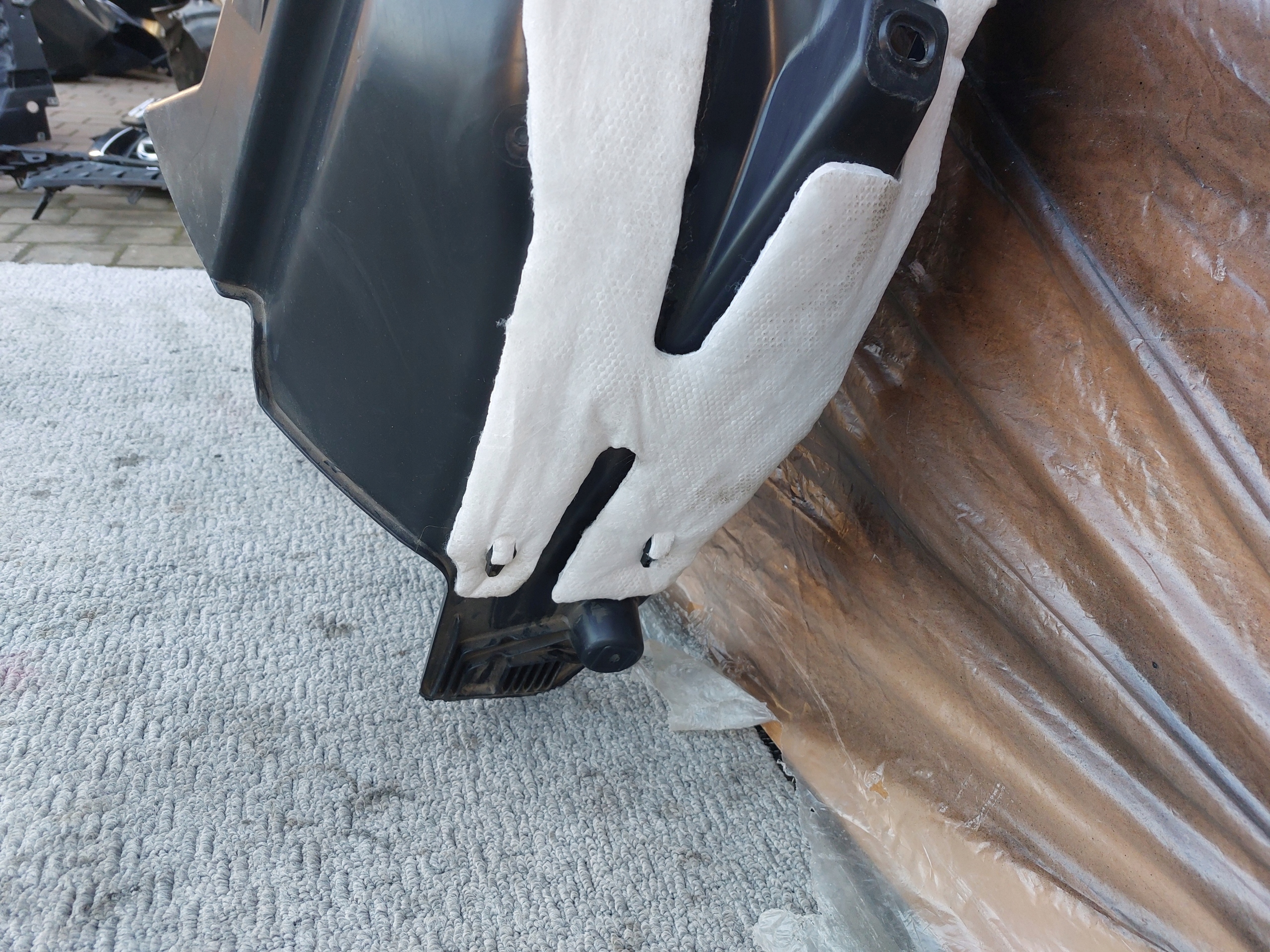 mudguard left rear part OPEL CORSA F new 23r