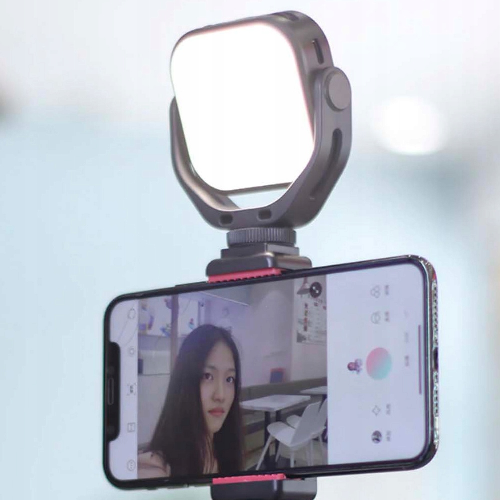 Lampa diodowa LED Ulanzi VL66 Mini obrotowa 360 Moc żarówki/świetlówki 5 W