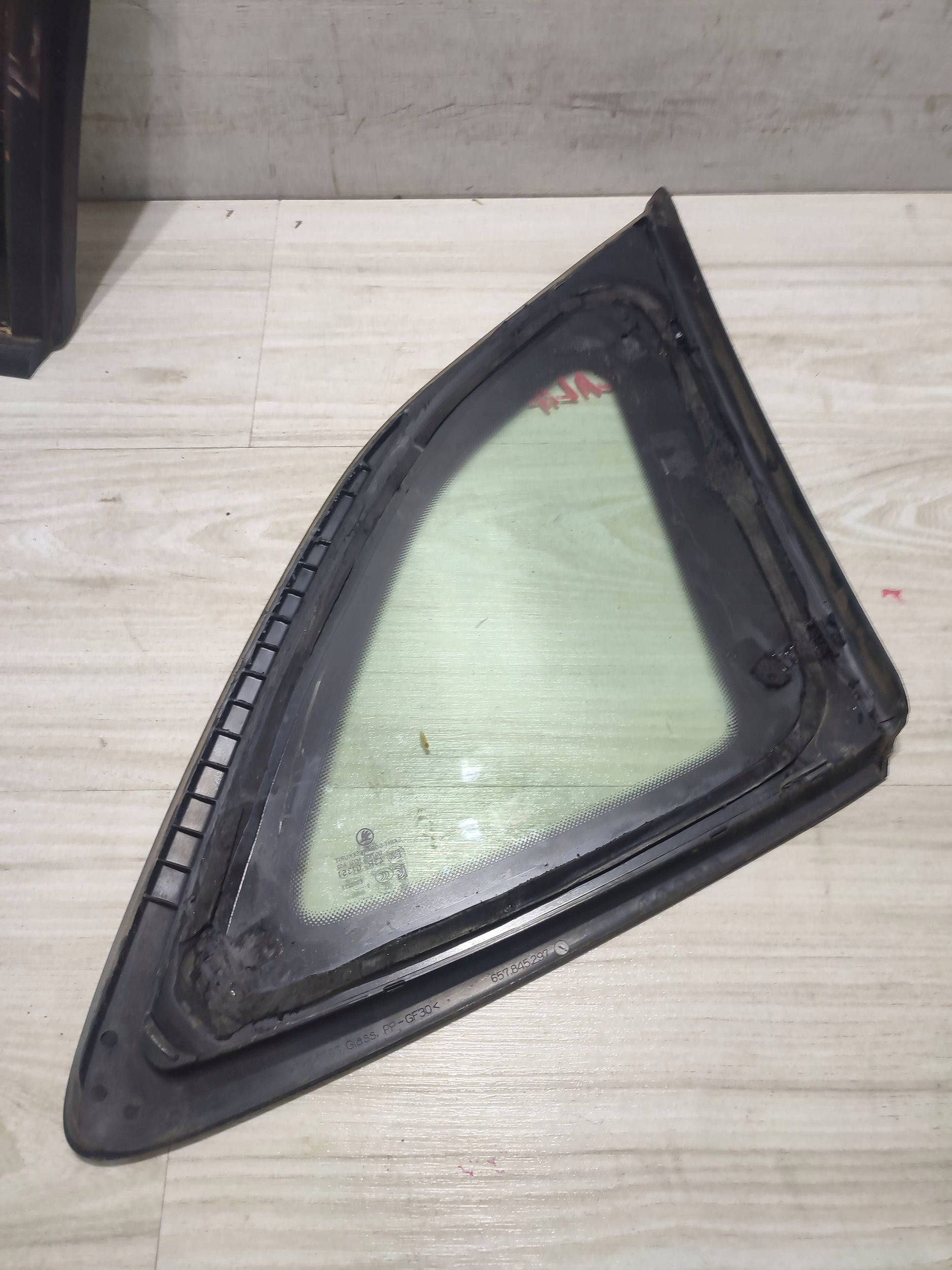 Skoda Scala 2020 rear part left window bodywork rear