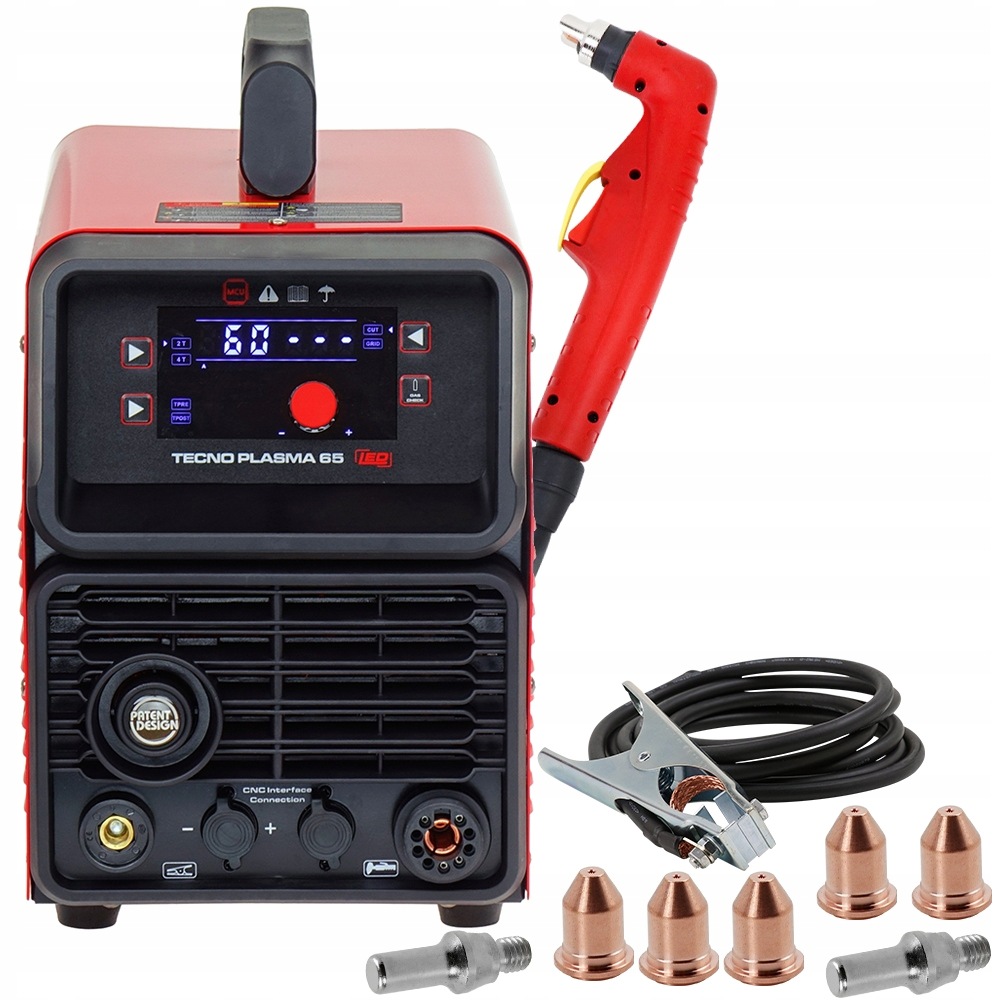 Przecinarka plazmowa Plazma Ideal Tecno Plasma 65 do cięcia metalu 40mm