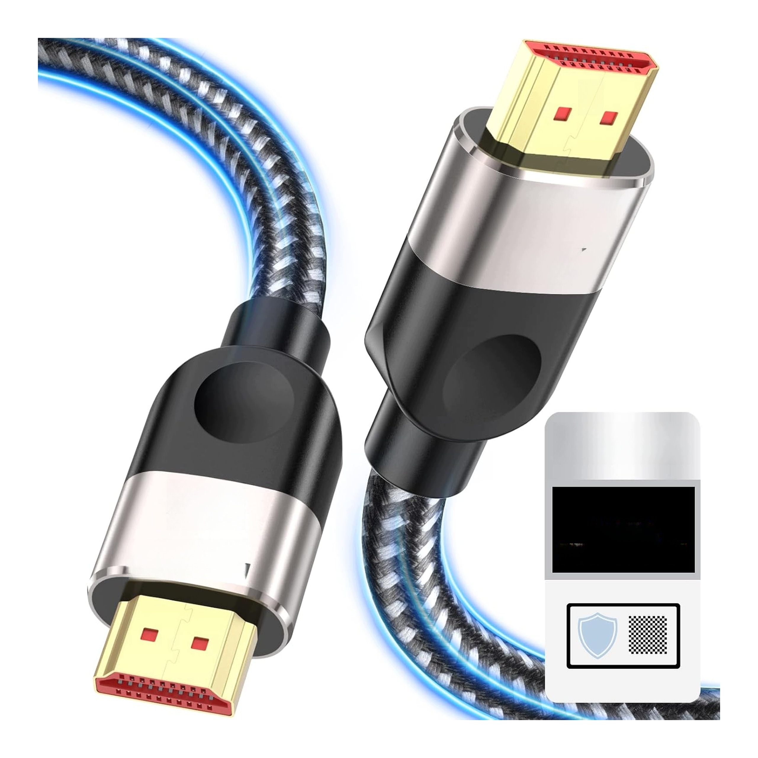 Kabel Hdmi 2.1 8K 60HZ 10 M Opletený Leštěný Southlight Pro Tv