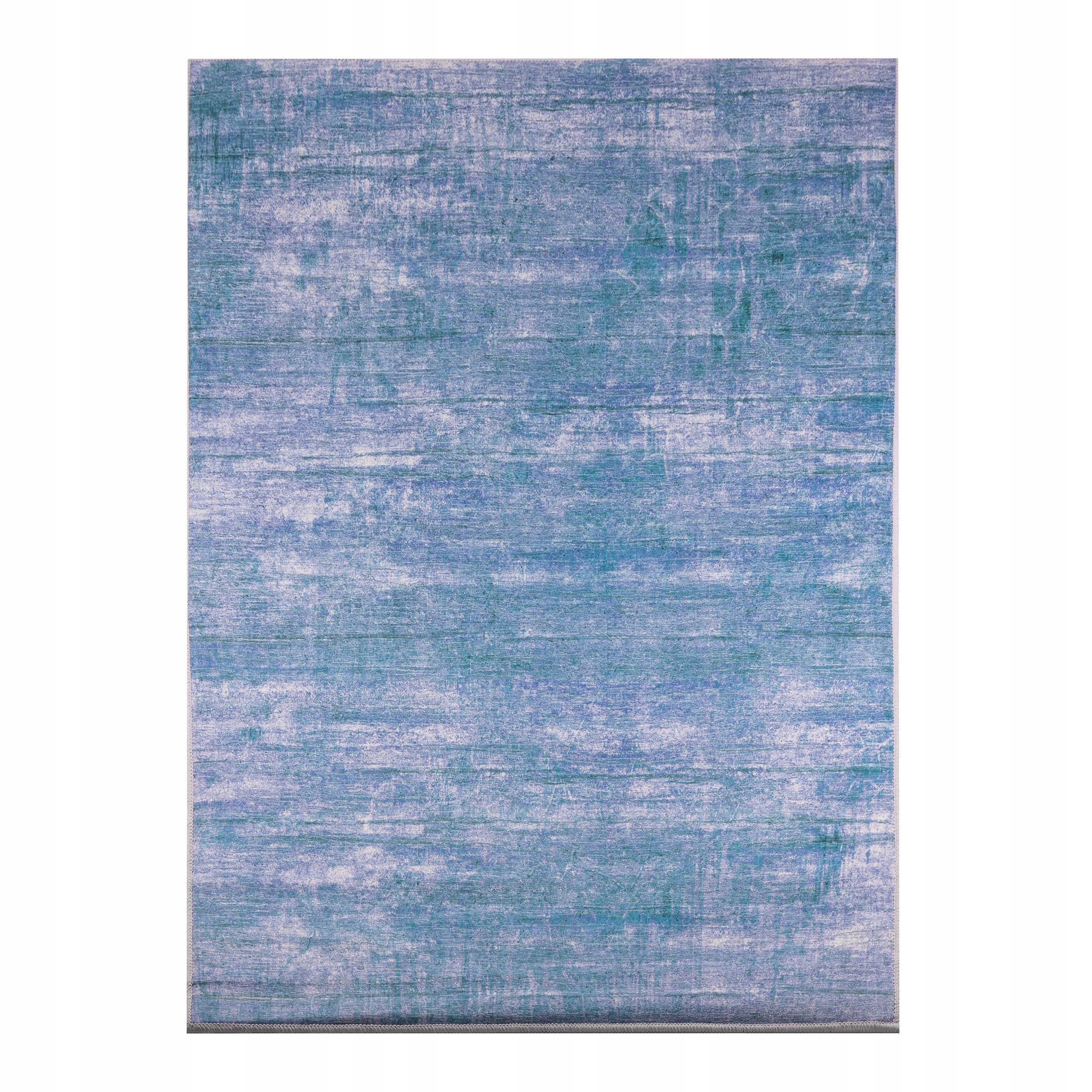 Koberec 160 x 220 CM Protiskluzový Modro-šedý Vintage Loft Bcf