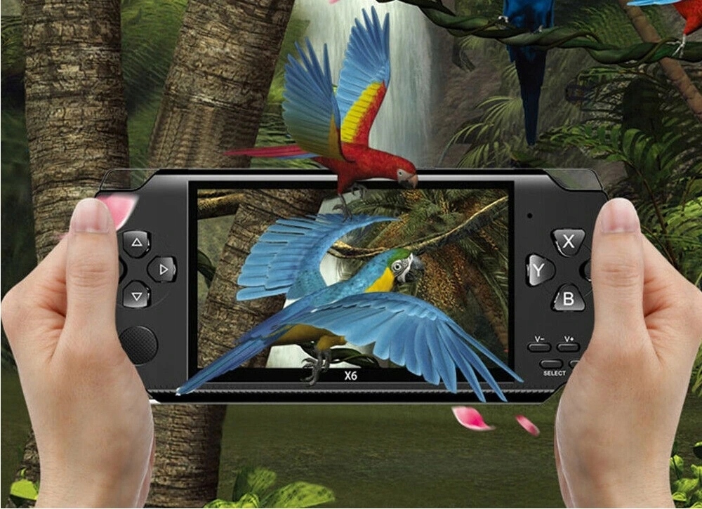 PRZENOŚNA KONSOLA DO GIER X6 8G GAMEBOY PSP GRATIS Producent bez marki