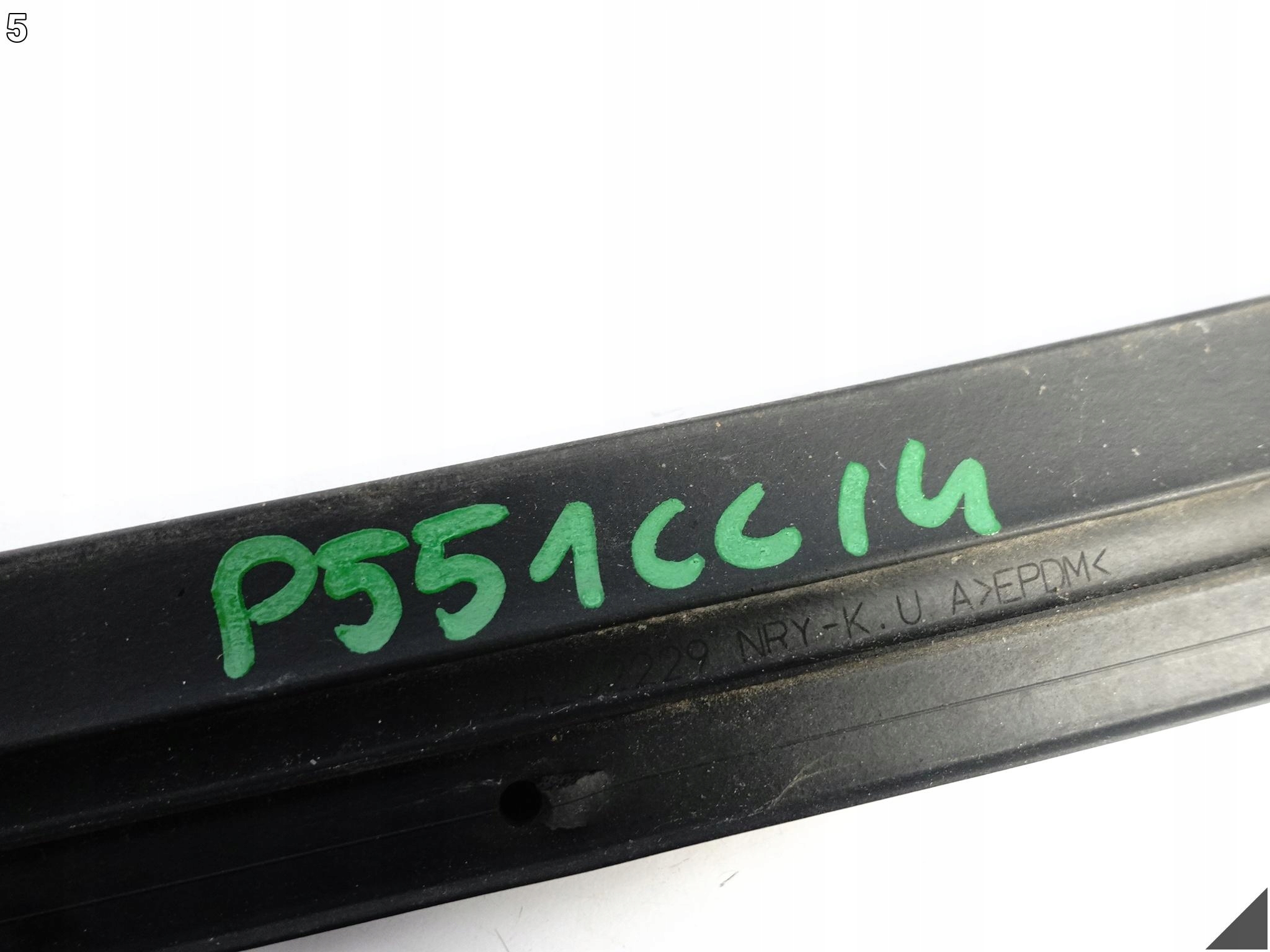 LEXUS NX II (2 GENERACJA) 21- gasket lower inner door right rear part